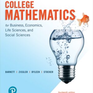 College Mathematics for Business, Economics, Life Sciences, and Social Sciences (14th Edition ) - eBook