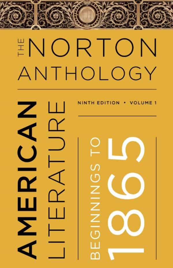 The Norton Anthology of American Literature 9e vol1 pdf