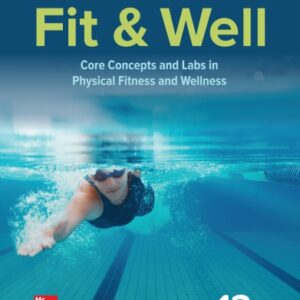 Fit and Well offers the best text and teaching package to help students incorporate fitness and wellness into their daily lives. With an emphasis on personal responsibility and behavior change, this text provides accurate, up-to-date information on the five components of health-related fitness, as well as coverage of nutrition, stress, substance abuse, chronic diseases, and injury prevention and personal safety.