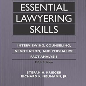 Essential Lawyering Skills 5e PDF