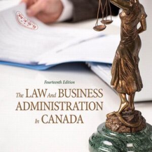 The Law and Business Administration in Canada (14th Edition) - eBook
