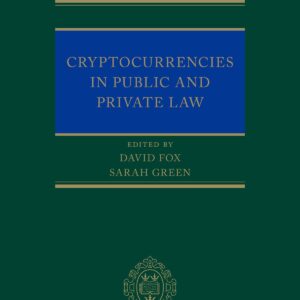 Cryptocurrencies in Public and Private Law - eBook