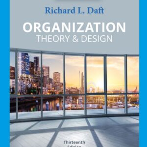 Organization Theory and Design (13th Edition) - eBook