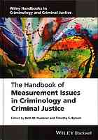 The Handbook of Measurement Issues in Criminology and Criminal Justice - eBook