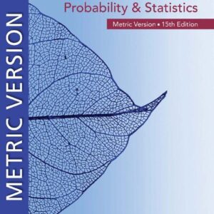 Introduction to Probability and Statistics (15th Metric Edition) - eBook