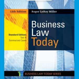 Business Law Today, Standard: Text and Summarized Cases (12th Edition) - eBook