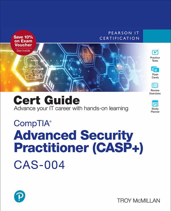 CompTIA Advanced Security Practitioner (CASP+) CAS-004 Cert Guide (Certification Guide) (3rd Edition) - eBook