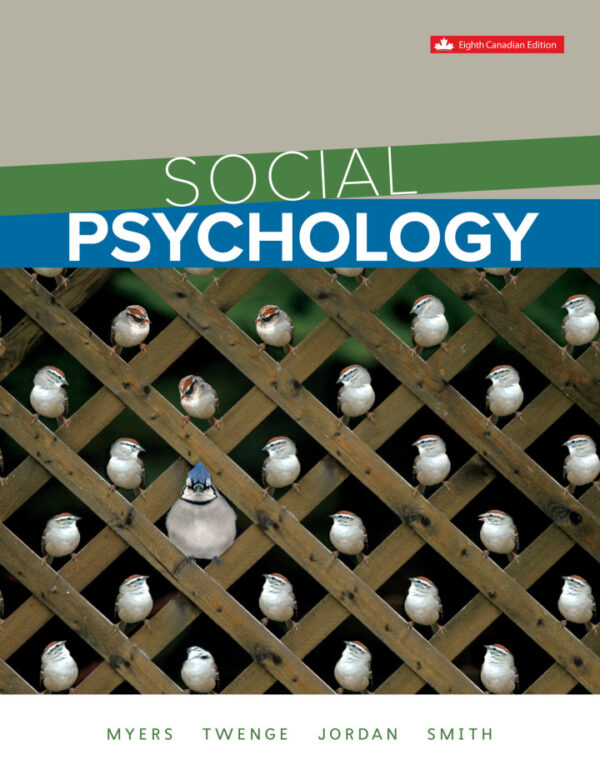 Social Psychology (Canadian Edition) 8th Edition