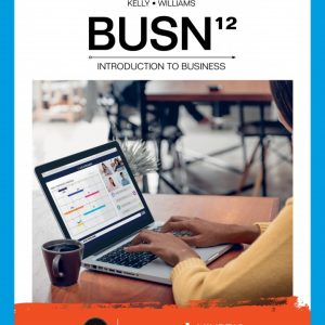 Cengage Infuse for Kelly/Williams' BUSN, 1 term Instant Access (12th Edition) - eBook