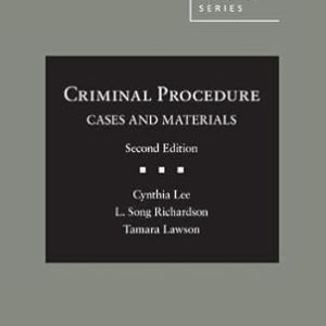 Criminal Procedure, Cases and Materials (2nd Edition) - eBook