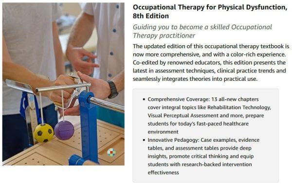 Occupational Therapy for Physical Dysfunction 8E