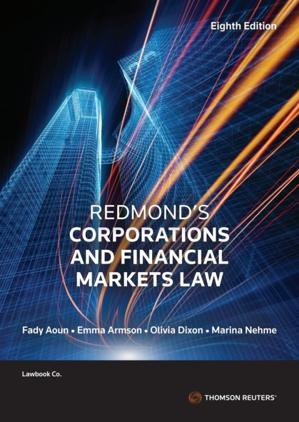 Redmond's Corporations & Financial Markets Law (8th Edition) - eBook